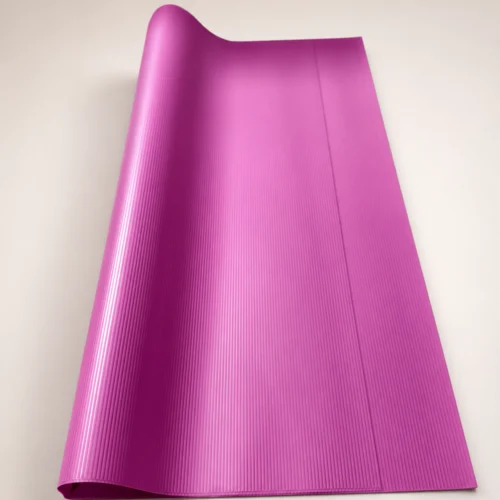 Toptan çizgili koyu pembe buket kağıdı çiçek sarma kağıdı
