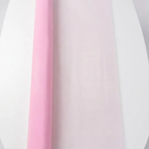 Pembe çiçekçi tülü toptan buket süsleme malzemesi