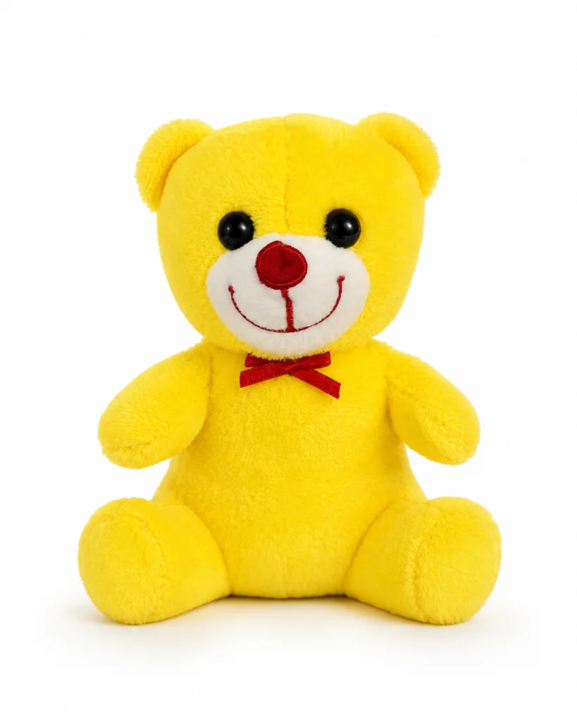 Toptan sarı ayıcık 25 cm peluş oyuncak