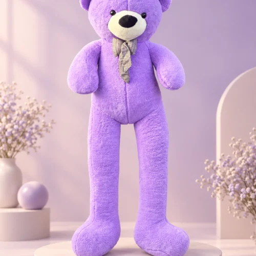 160 cm mor peluş ayıcık büyük boy ürün görünümü