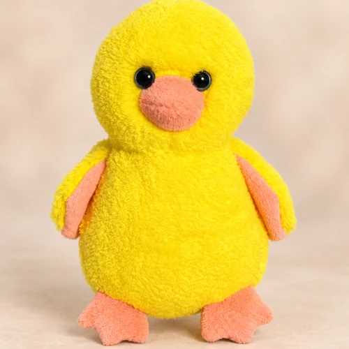 toptan peluş civciv 30 cm önden görünüm